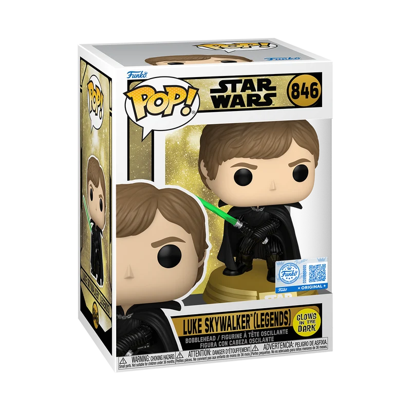 Funko Pop Star Wars: Legends - Luke Skywalker Glow Specialty