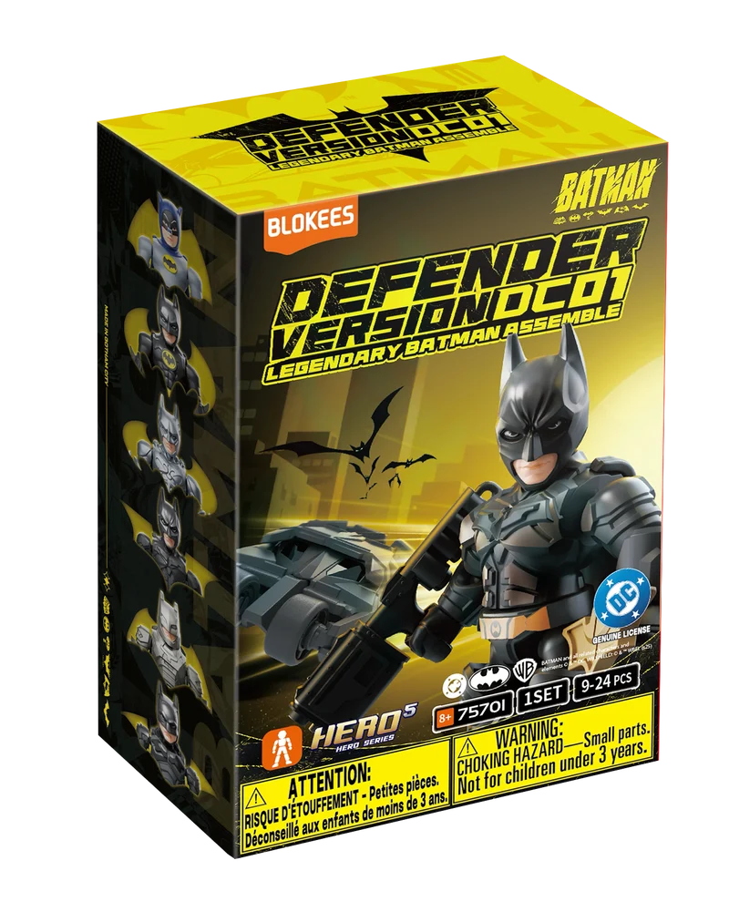 Blokees DC Defender Version: 01 Legendary Batman Assemble UNITARIO 75701