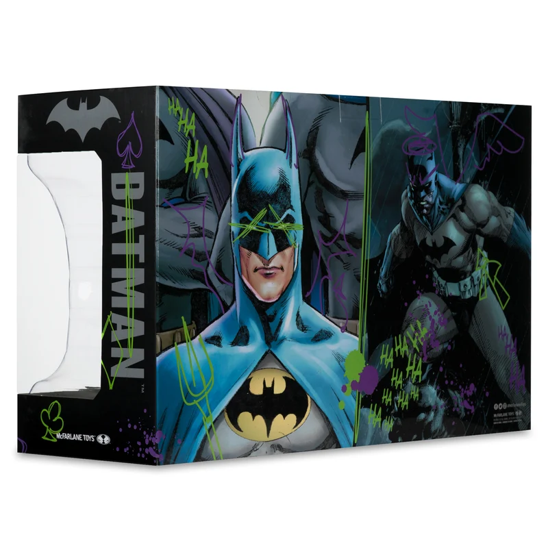 Mcfarlane Dc Direct Prop Replica: Capucha Batman Hush Y Capucha Batman Knightfall Jokerized Gold Label Escala 1/3 2 Pack
