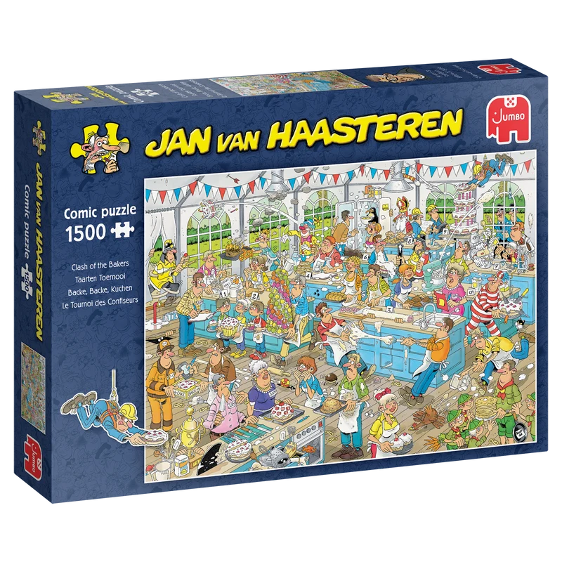 Jan van Haasteren - Clash of the Bakers (1500 pieces)