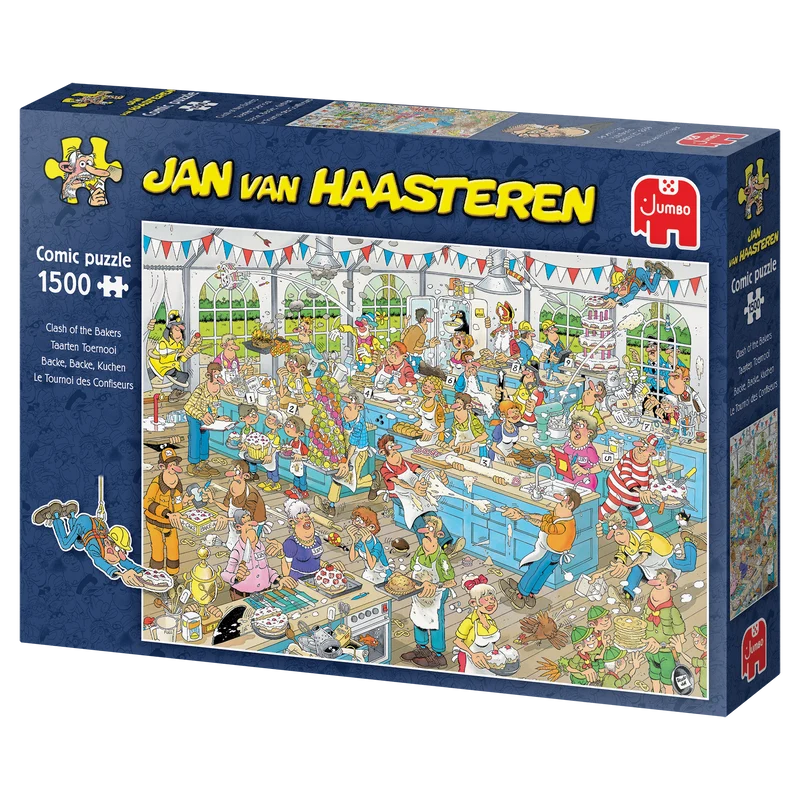 Jan van Haasteren - Clash of the Bakers (1500 pieces)