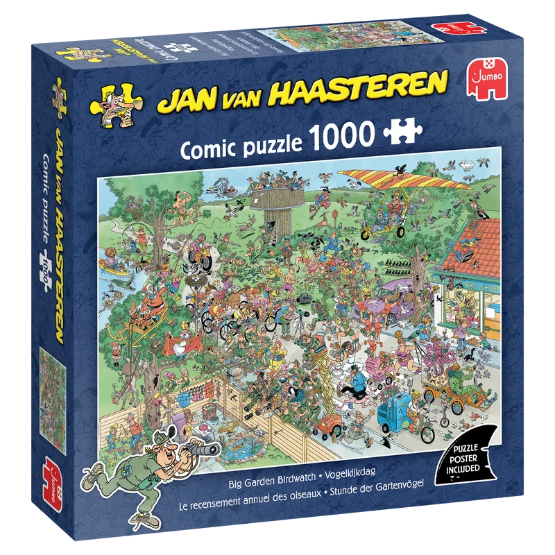 Jan van Haasteren - Big Garden Birdwatch (1000 pieces)