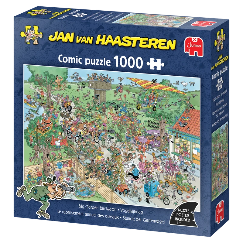Jan van Haasteren - Big Garden Birdwatch (1000 pieces)