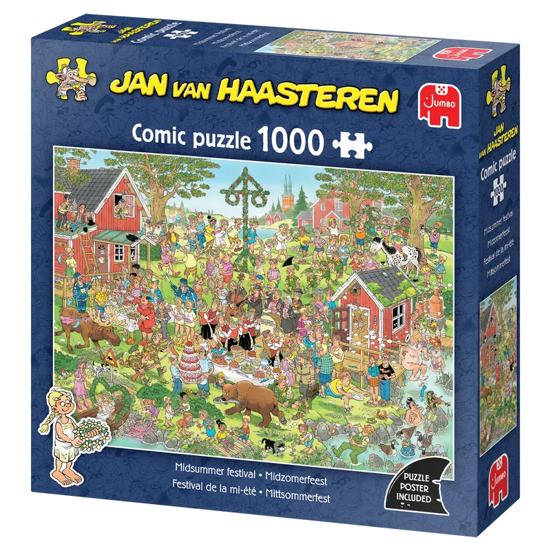 Jan van Haasteren - Midsummer festival (1000 pieces)