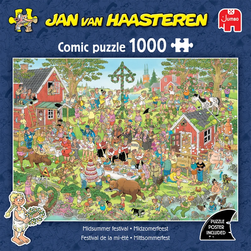 Jan van Haasteren - Midsummer festival (1000 pieces)