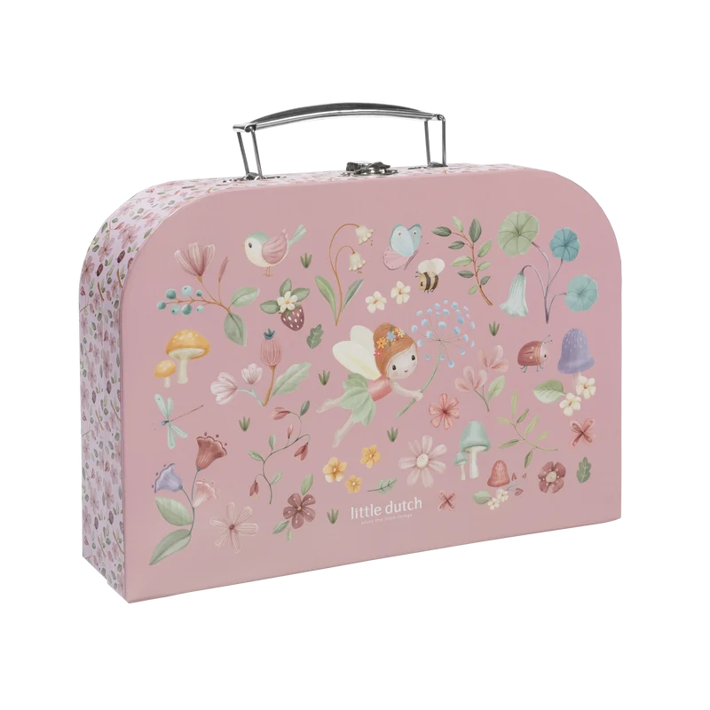 Maleta de creatividad Rosa Fairy Garden · Little Dutch
