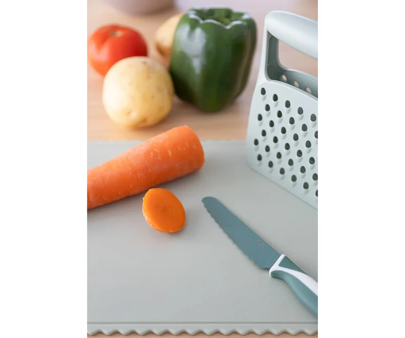 Tabla de Corte de Silicona Antideslizante Kiddikutter