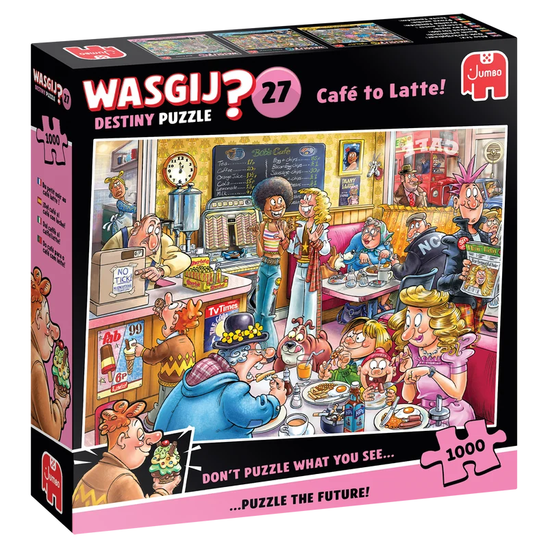 Wasgij Destiny 27 - Café to Latte! (1000 pieces)