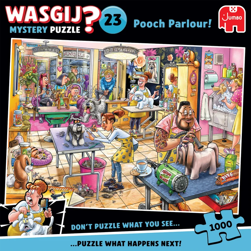 Wasgij Mystery 23 - Pooch Parlour! (1000 pieces)