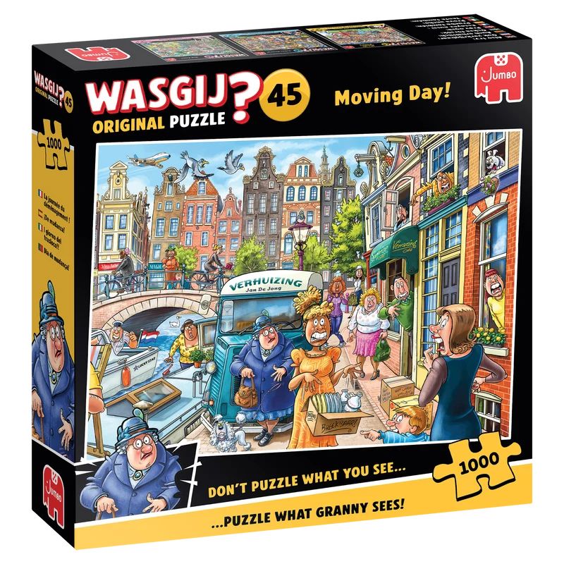 Wasgij Original 45 - Moving Day! (1000 pieces)