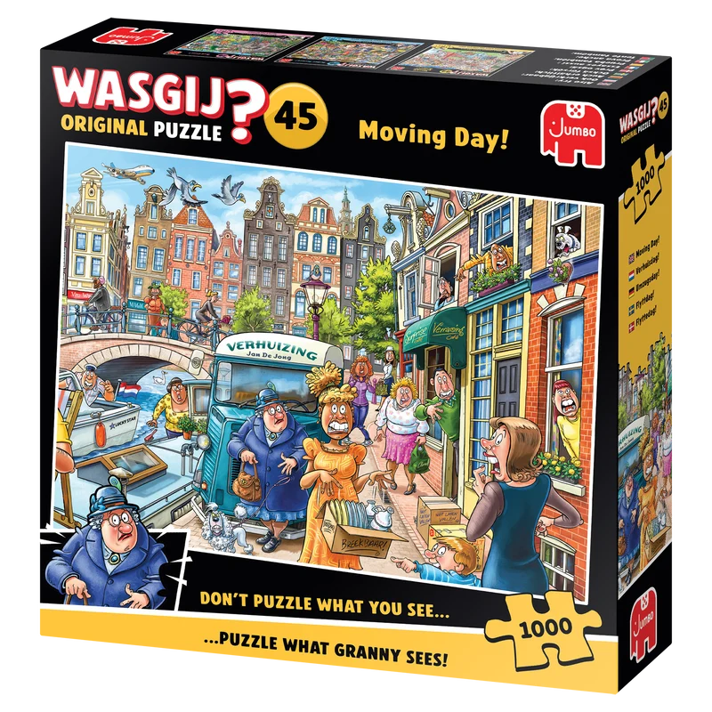 Wasgij Original 45 - Moving Day! (1000 pieces)