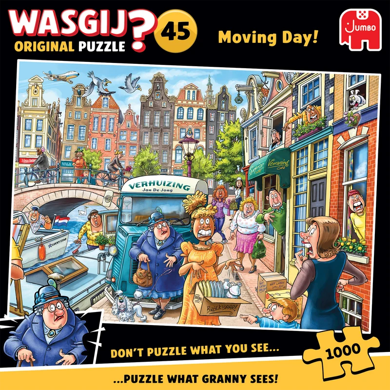 Wasgij Original 45 - Moving Day! (1000 pieces)