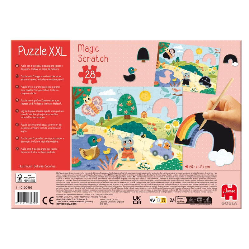 Goula - XXL Magic Scratch Puzzle
