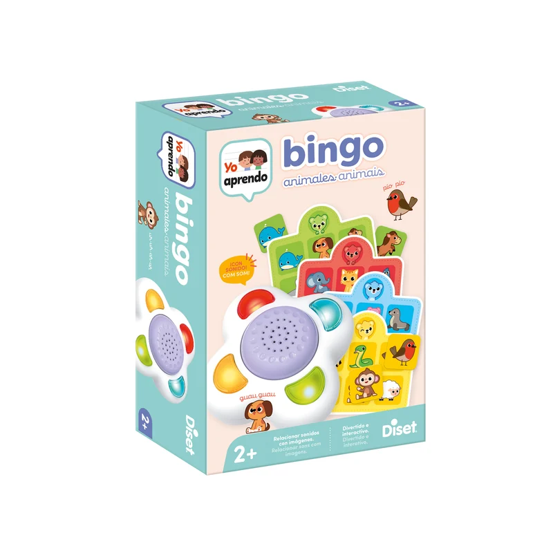 Yo Aprendo & Eu Aprendo - Bingo Animals
