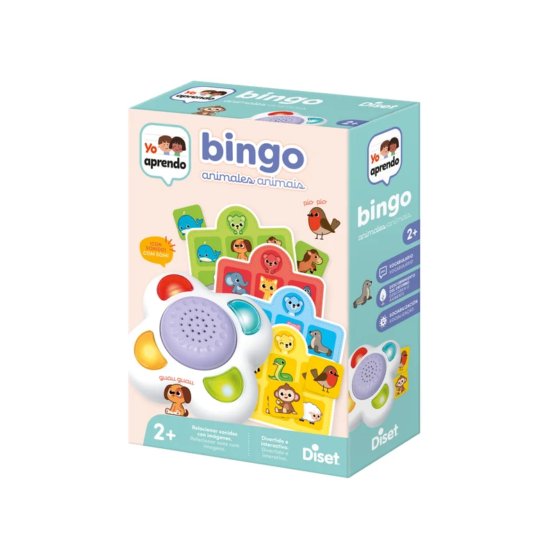 Yo Aprendo & Eu Aprendo - Bingo Animals