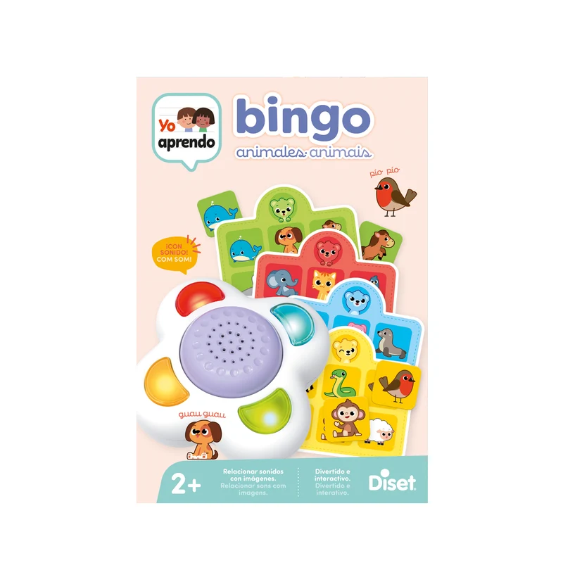 Yo Aprendo & Eu Aprendo - Bingo Animals