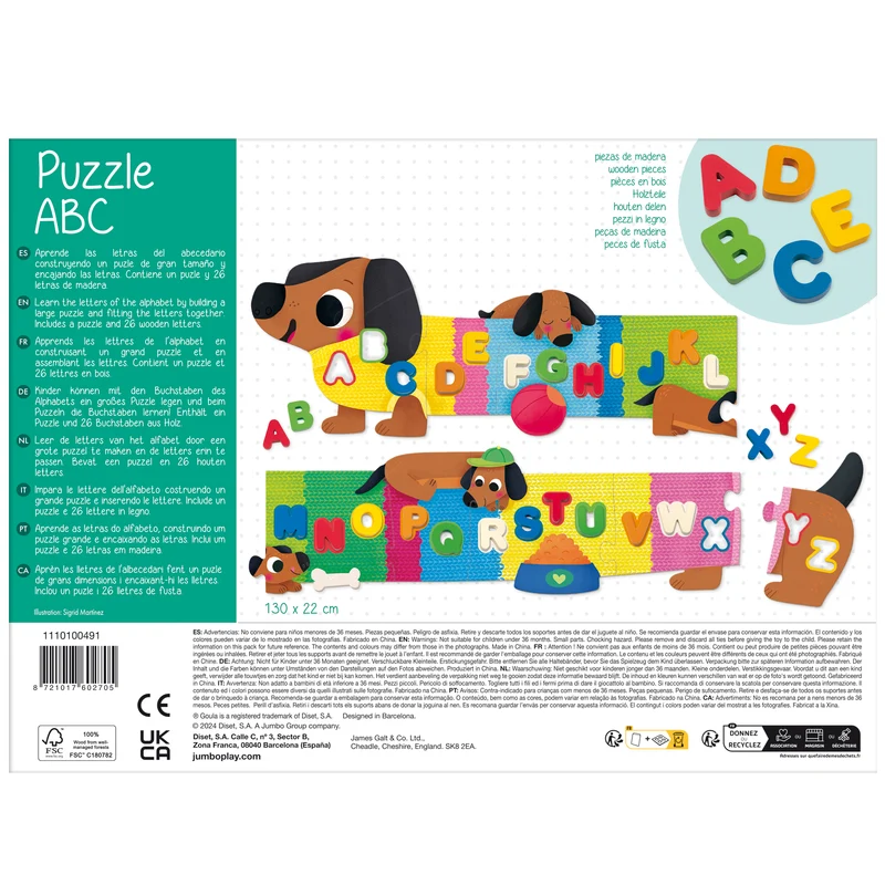 Goula - Puzzle ABC