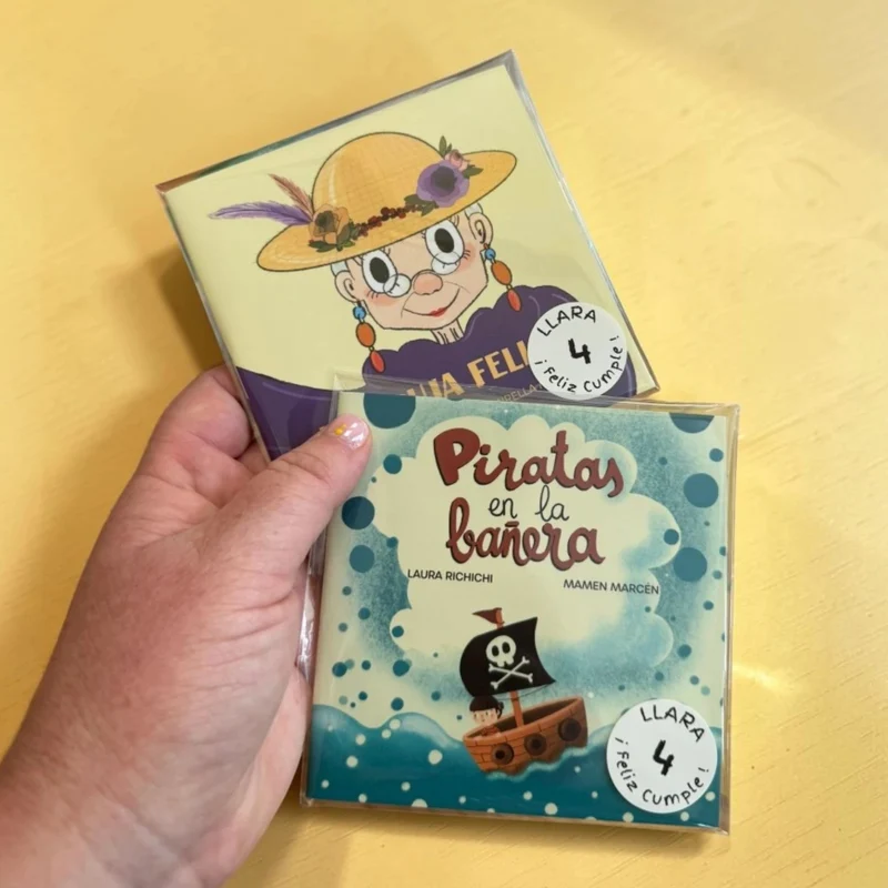 Mini Libro de Cumpleaños Baby · La Cuentería Respetuosa