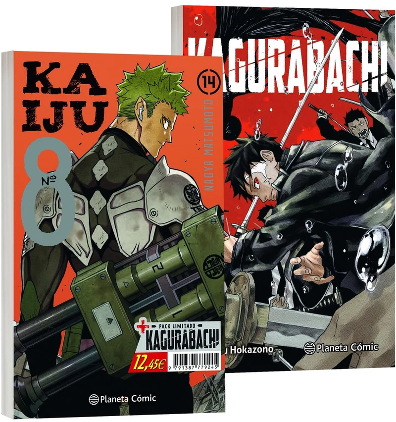 Kaiju 8 14 y Kagurabachi 1 Pack Especial (ES)
