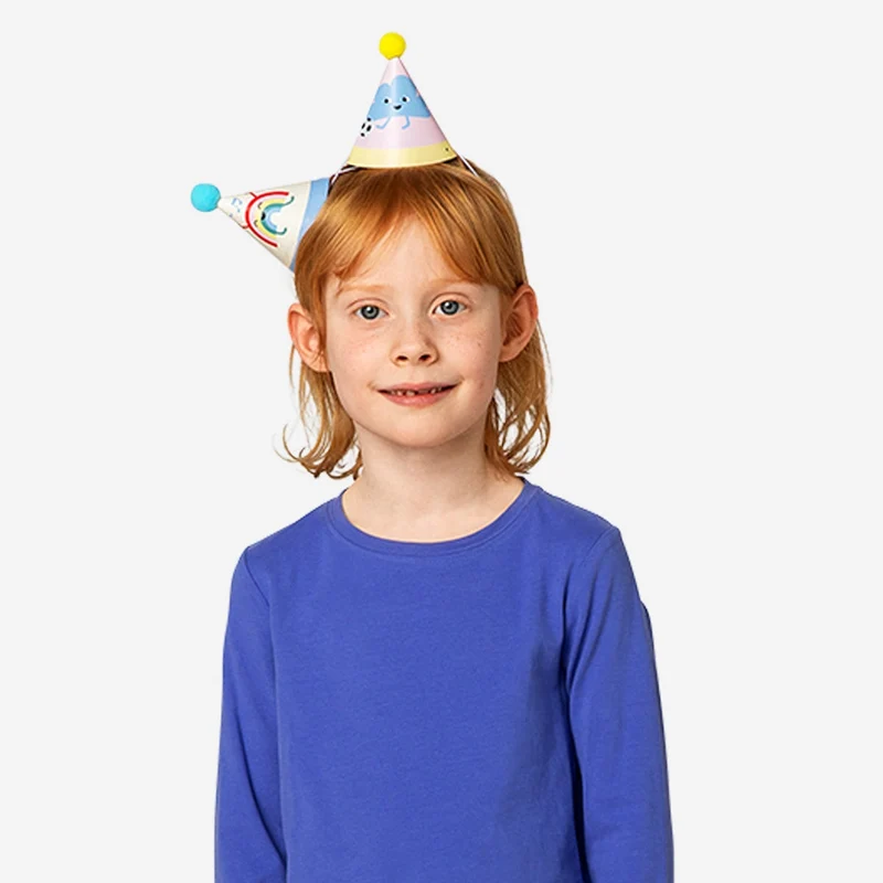 Party hats. 4 pcs