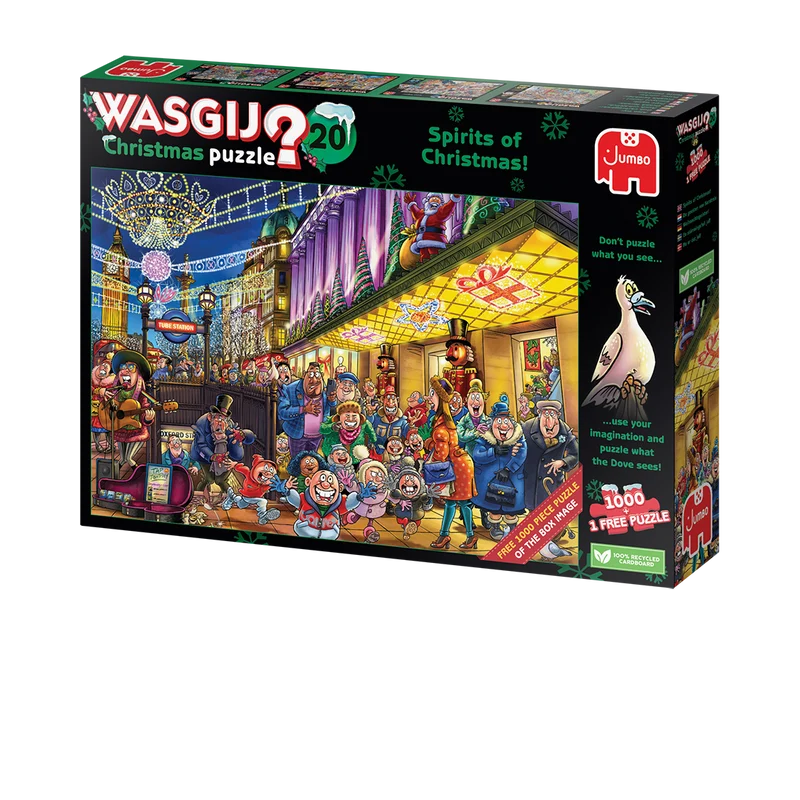 Wasgij Christmas 20 - Spirits of Christmas! (2x1000 pieces)