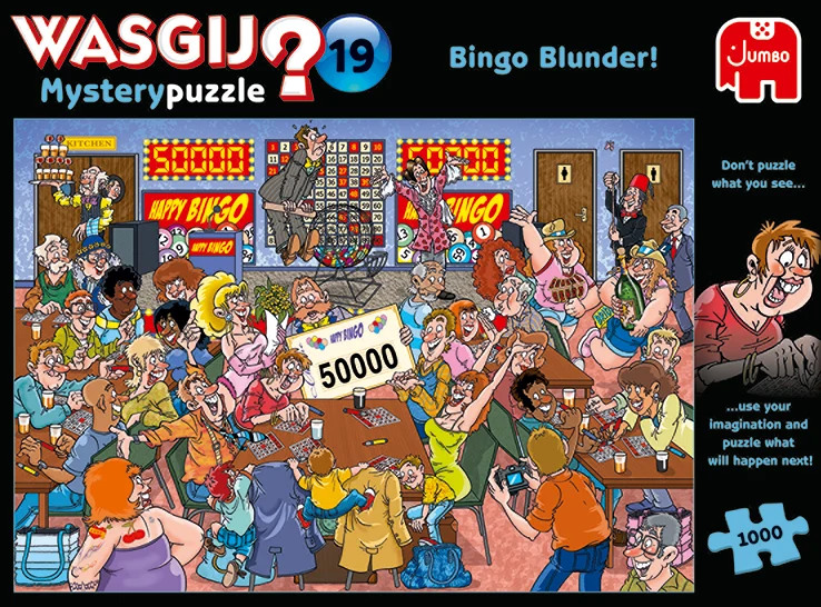 Wasgij Mystery 19 - Bingo Blunder! (1000 pieces)