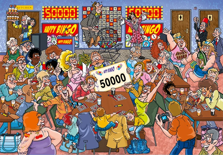 Wasgij Mystery 19 - Bingo Blunder! (1000 pieces)