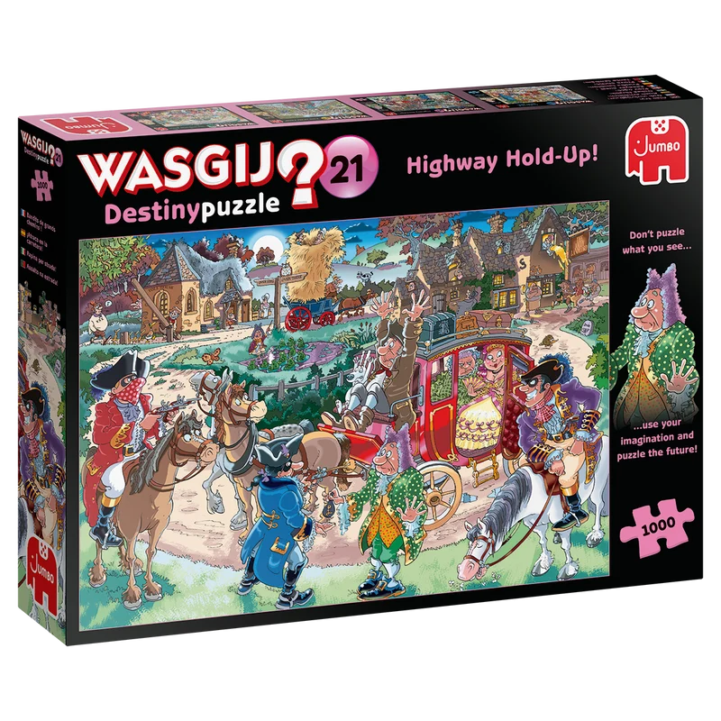 Wasgij Destiny 21 - Highway Hold-Up! (1000 pieces)