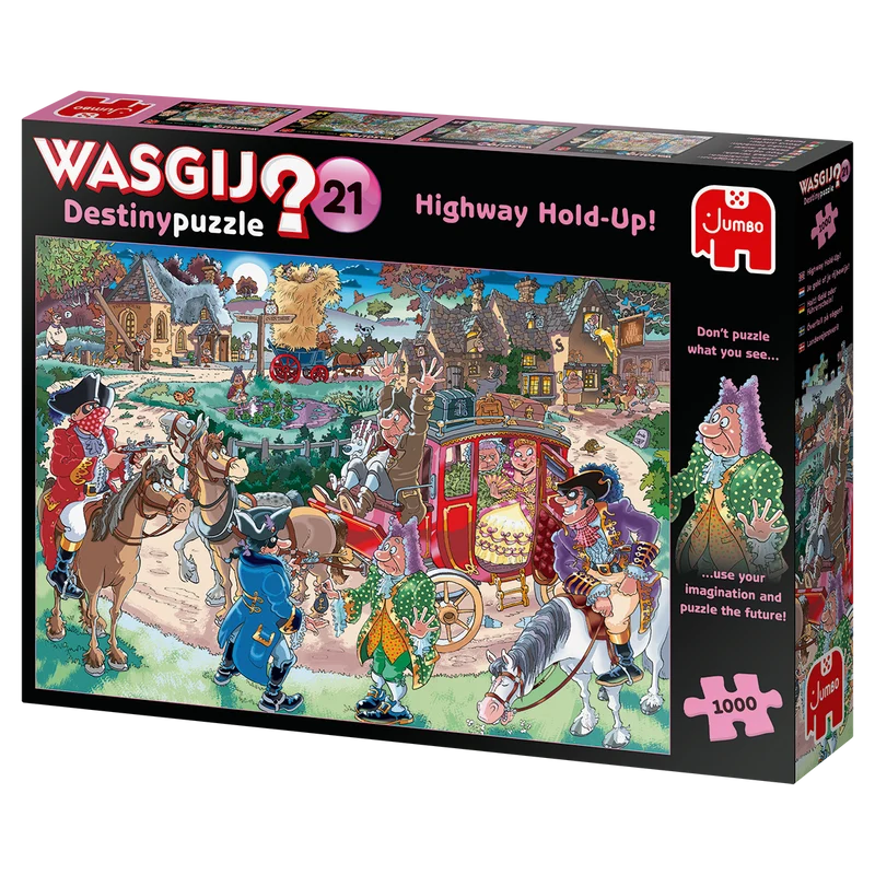 Wasgij Destiny 21 - Highway Hold-Up! (1000 pieces)