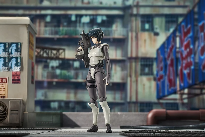 Good Smile Action Figure Hyper Body: Ghost In The Shell 1995 - Motoko Kusanagi Simple Armored Suit