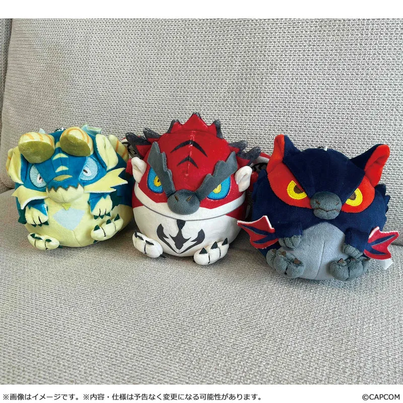 Capcom Plushie Fluffy Eggshaped Mini: Monster Hunter - Rathalos Peluche