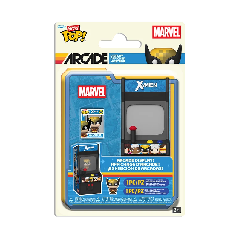 Funko Bitty Arcade Cabinet: Marvel X Men