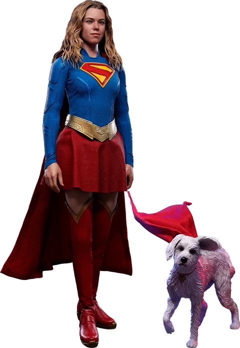 Hot Toys Movie Masterpiece Series: DC Supergirl - Supergirl y Krypto Escala 1/6