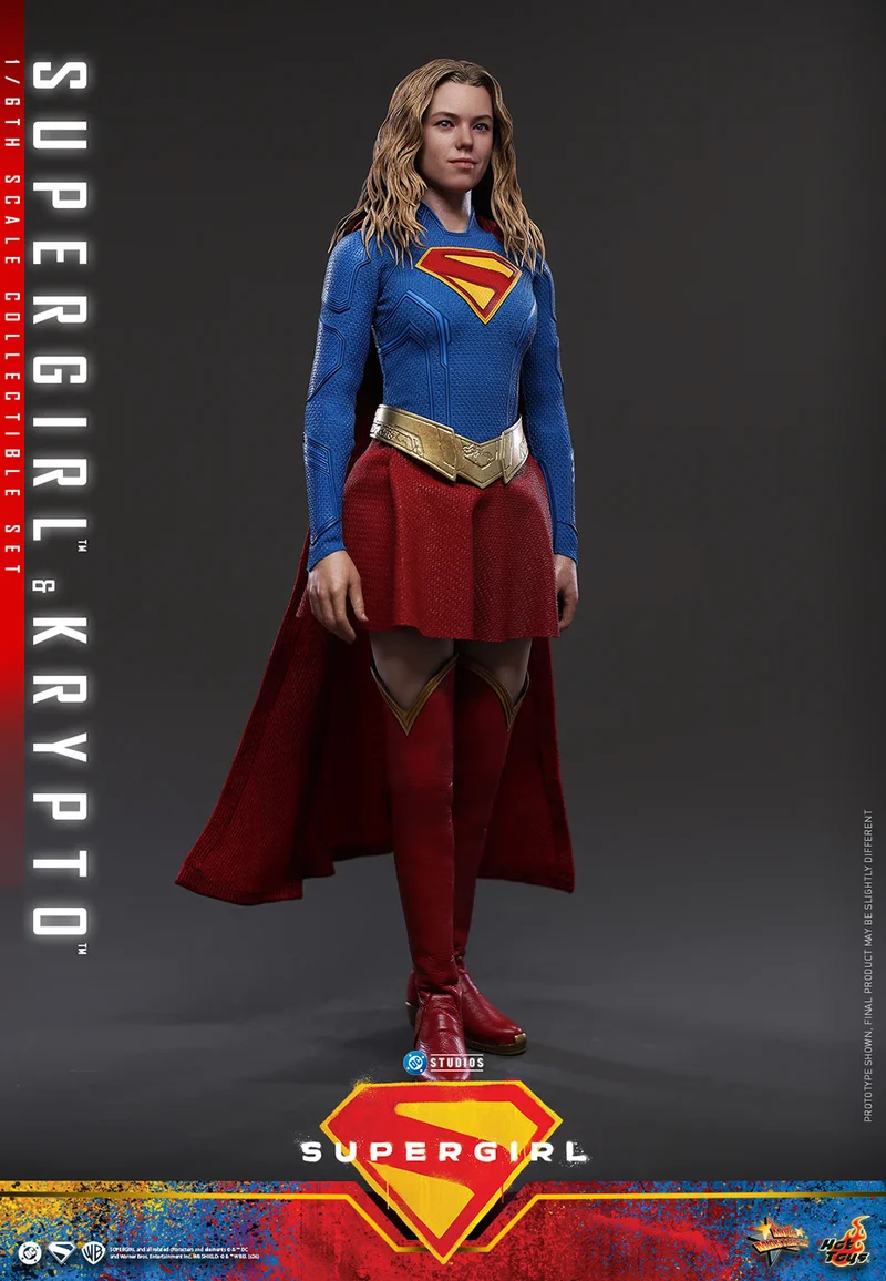 Hot Toys Movie Masterpiece Series: DC Supergirl - Supergirl y Krypto Escala 1/6