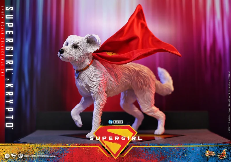 Hot Toys Movie Masterpiece Series: DC Supergirl - Supergirl y Krypto Escala 1/6