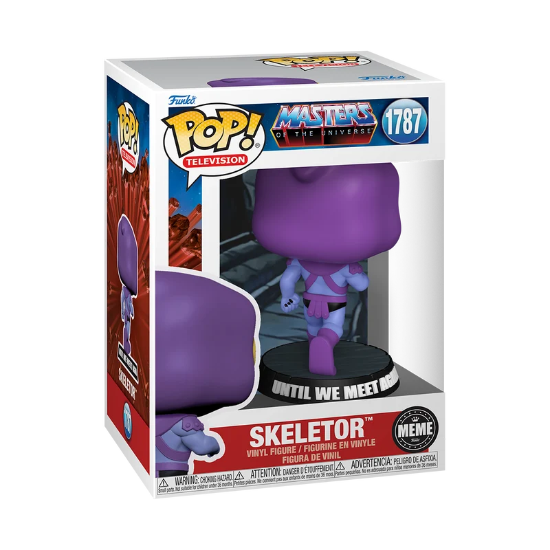 Funko Pop TV: Masters Of The Universe - Meme Skeletor Running Away