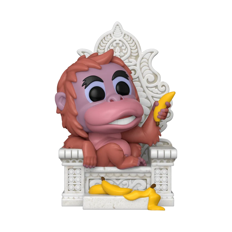 Funko Pop Deluxe: El Libro De La Selva - Rey Louie En Trono