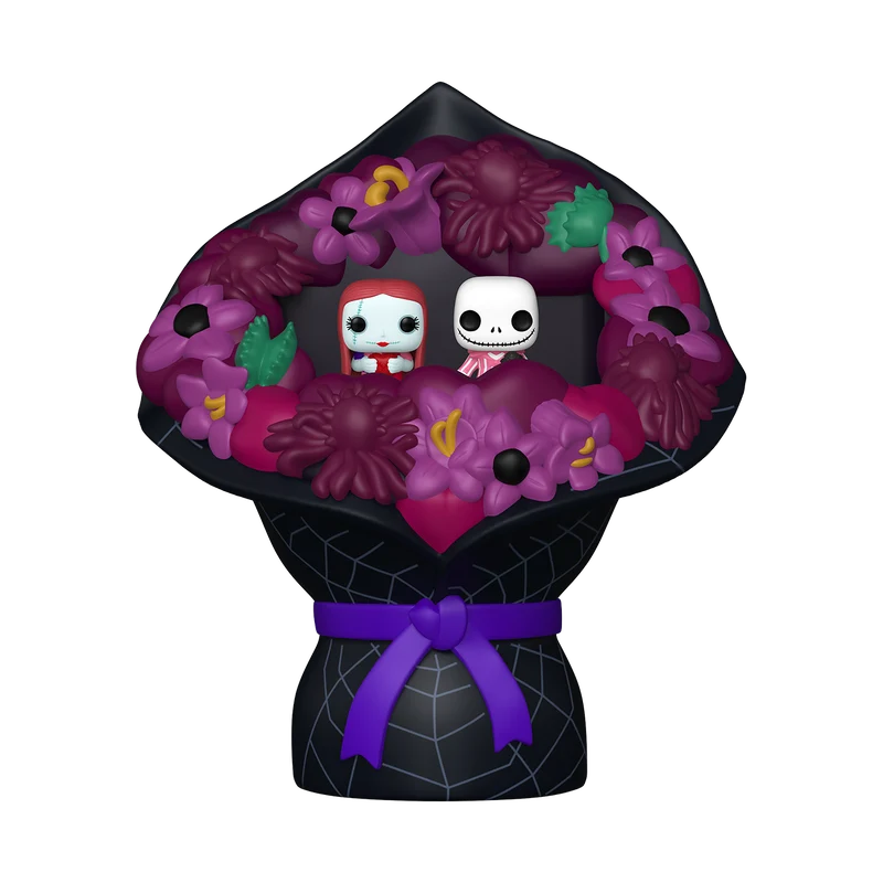 Funko Bitty Pop Bouquet: Disney Mundo De Jack San Valentin - Jack y Sally