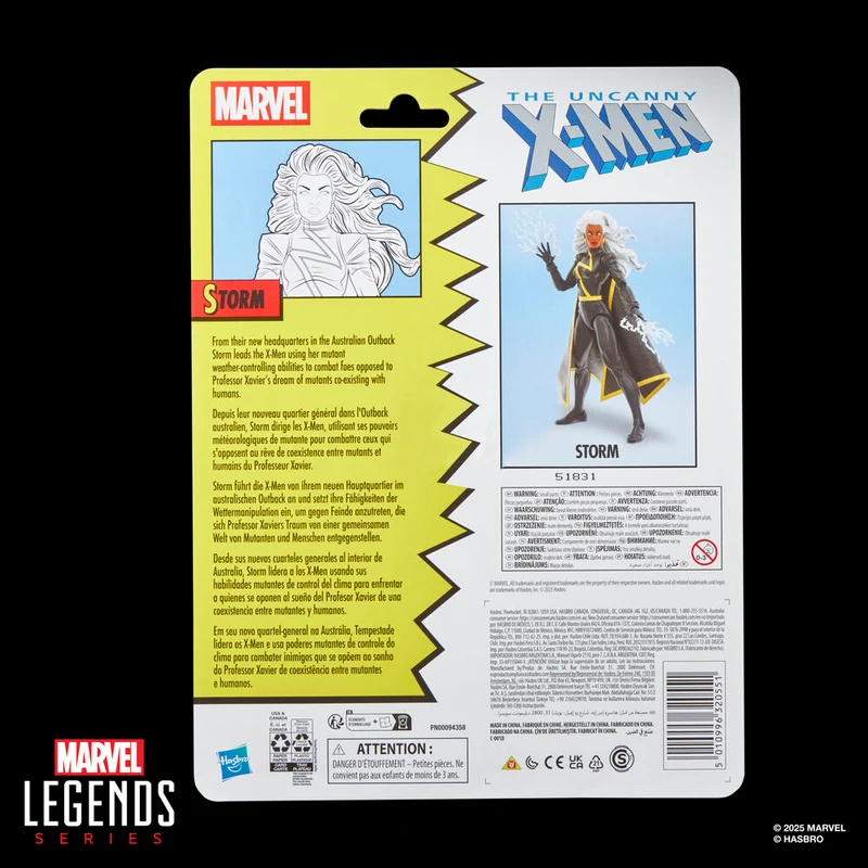 Figura Ariculada Storm - The Uncanny X-Men Marvel Legends