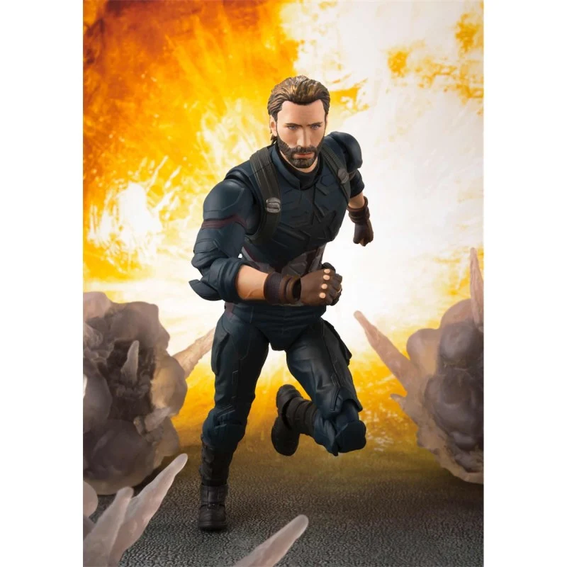 Figura Articulada Capitán América - Avengers Infinity War SH Figuarts