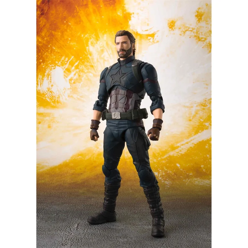 Figura Articulada Capitán América - Avengers Infinity War SH Figuarts
