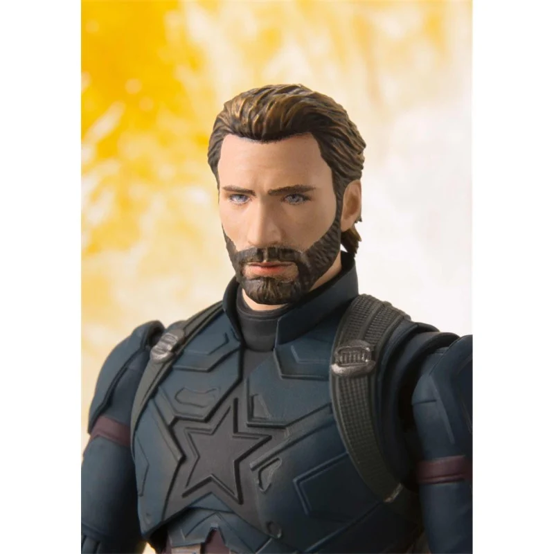 Figura Articulada Capitán América - Avengers Infinity War SH Figuarts
