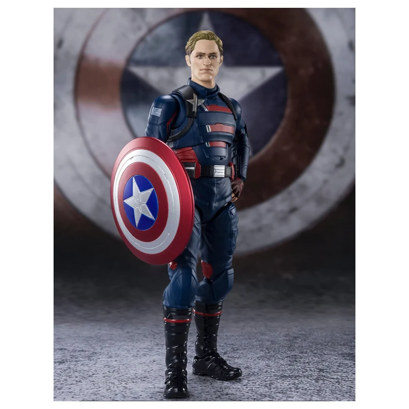 Figura Articulada Capitán América - Falcon and the Winter Soldier SH Figuarts