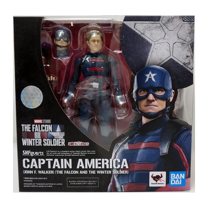 Figura Articulada Capitán América - Falcon and the Winter Soldier SH Figuarts