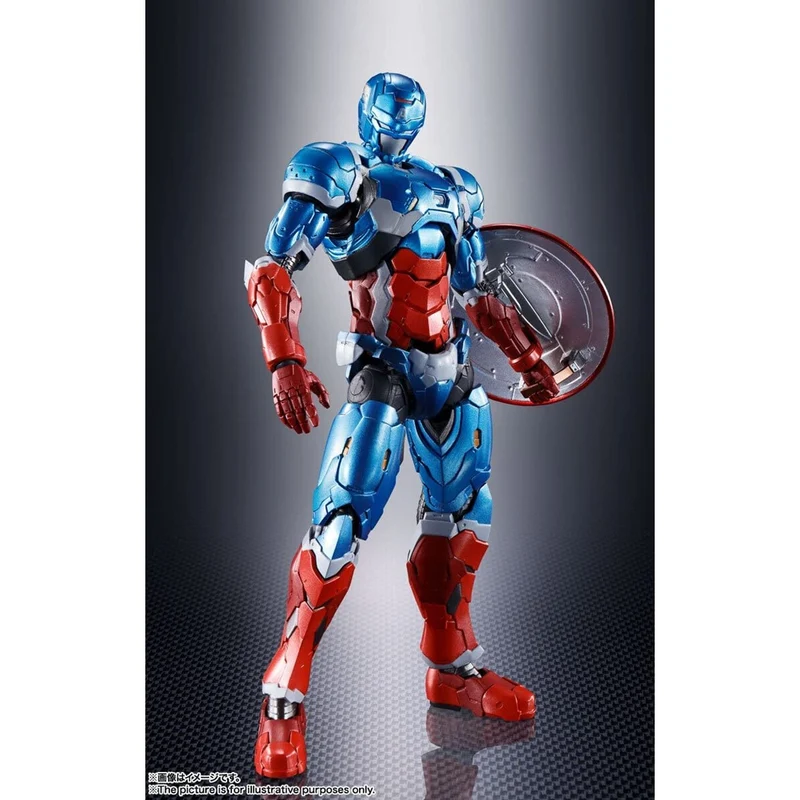 Figura Articulada Capitan America - TECH-ON Avenger SH Figuarts