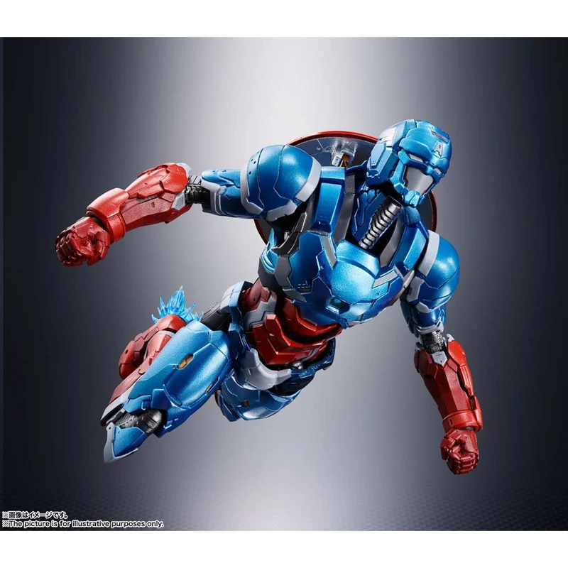 Figura Articulada Capitan America - TECH-ON Avenger SH Figuarts
