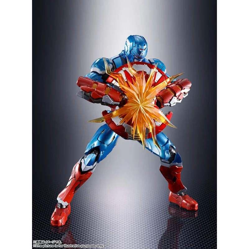 Figura Articulada Capitan America - TECH-ON Avenger SH Figuarts