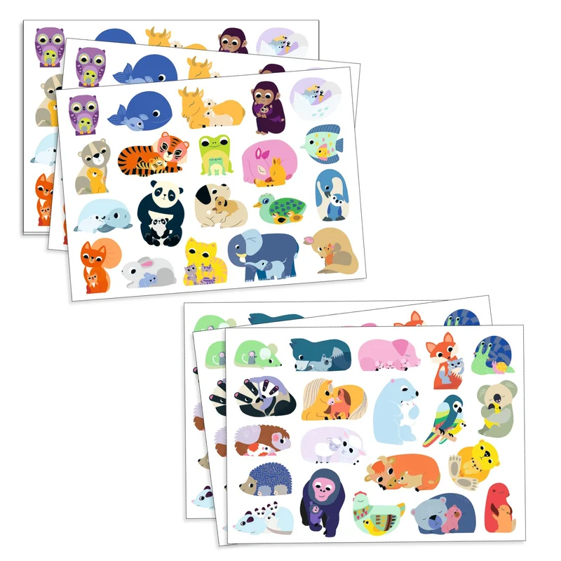 Pegatinas Mums and Babies · Djeco