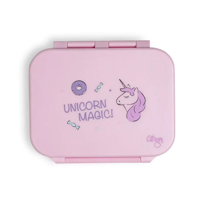 Citron Caja Almuerzo de tritán Unicornio