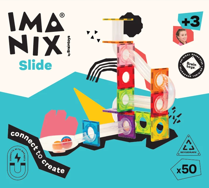 Imanix Tobogán 50 piezas · Braintoys